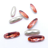 Long ovale 15 x 5 mm - Padparadscha (à la pièce)