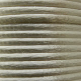 Cordon de satin - Blanc ivoire 3 mm (3 mètres)