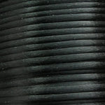 Cordon de satin - Noir 3 mm (à la pièce)