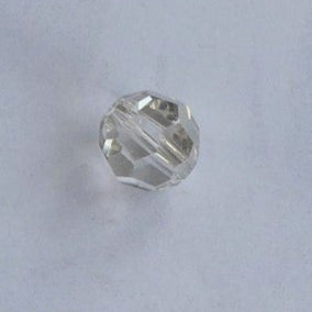 Perle de cristal Swarovski - Ombre argentée