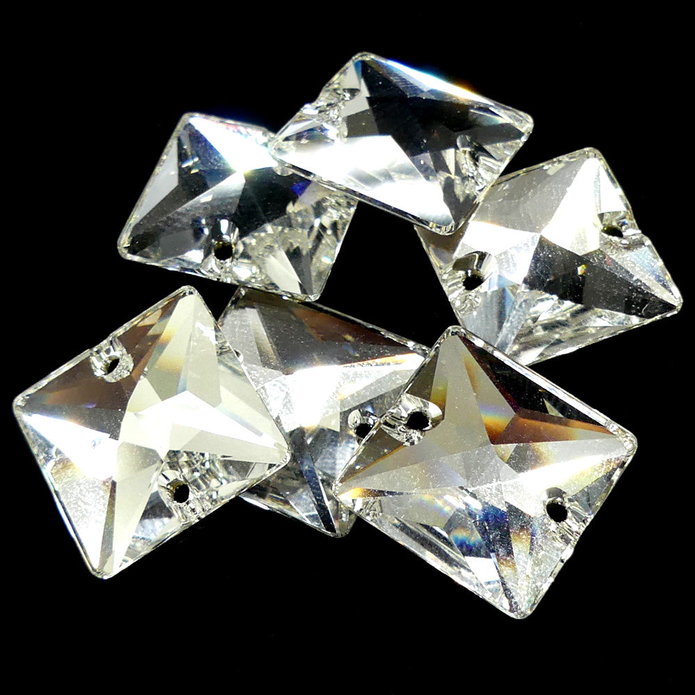 Solitaire carré 16 - Crystal (1 pce)