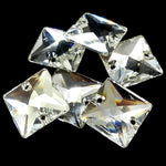 Solitaire carré 16 - Crystal (1 pce)