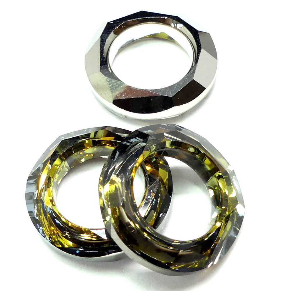 Frame rond 20 - Crystal Tabac (à la pièce)