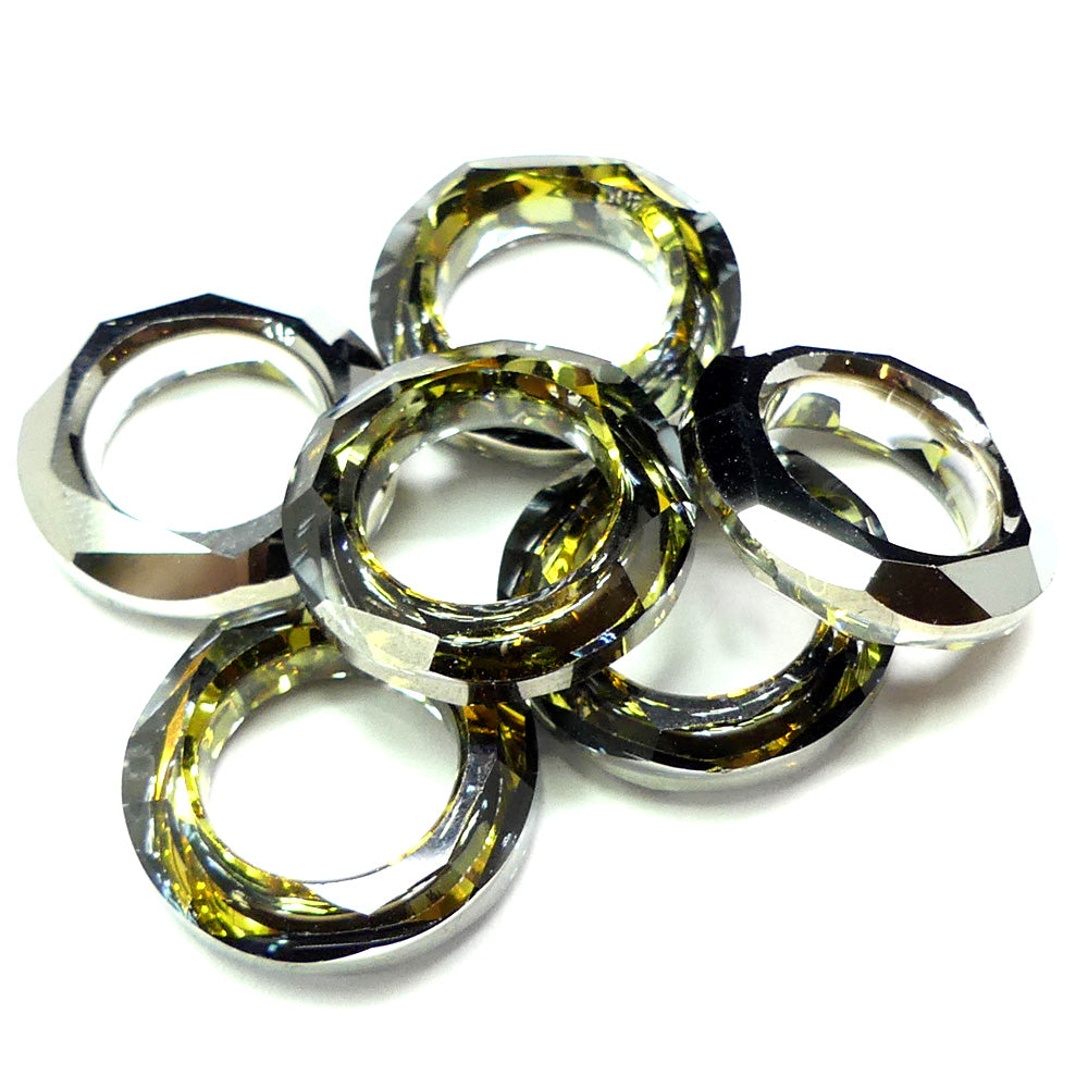 Frame rond 20 - Crystal Tabac (à la pièce)