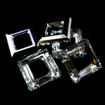 Frame carré 20 - Crystal Comet Argent Light (à la pièce)