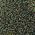 Toho - Rocaille 11 - Transparent Rainbow Olivine (8g)