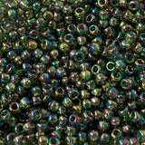 Toho - Rocaille 11 - Transparent Rainbow Olivine (8g)