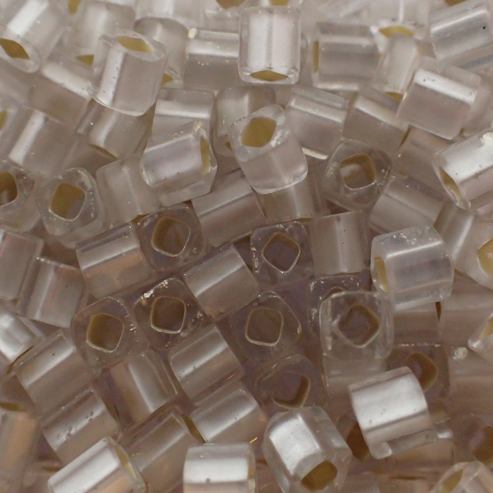 Toho - Cube 4 - Silver Lined Crystal 
