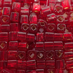 Toho - Cube 4 - Silver Lined Ruby 