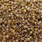 Toho - Treasure 11 - Opaque Rainbow Frosted Khaki (4g)