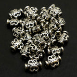 Perle style Tibet Tube Papillon (10 pces)