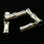 Tube argenté 22 mm (5 pièces)