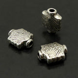 Perle style Tibet carée 9.5 x 8 mm (10 pces)