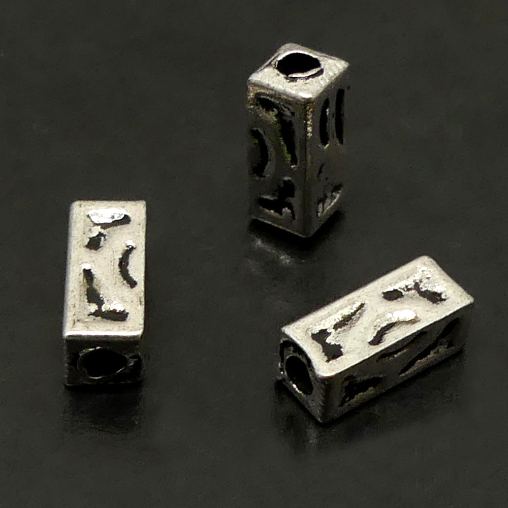 Tube carré style Tibet (20 pces)