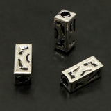 Tube carré style Tibet (20 pces)