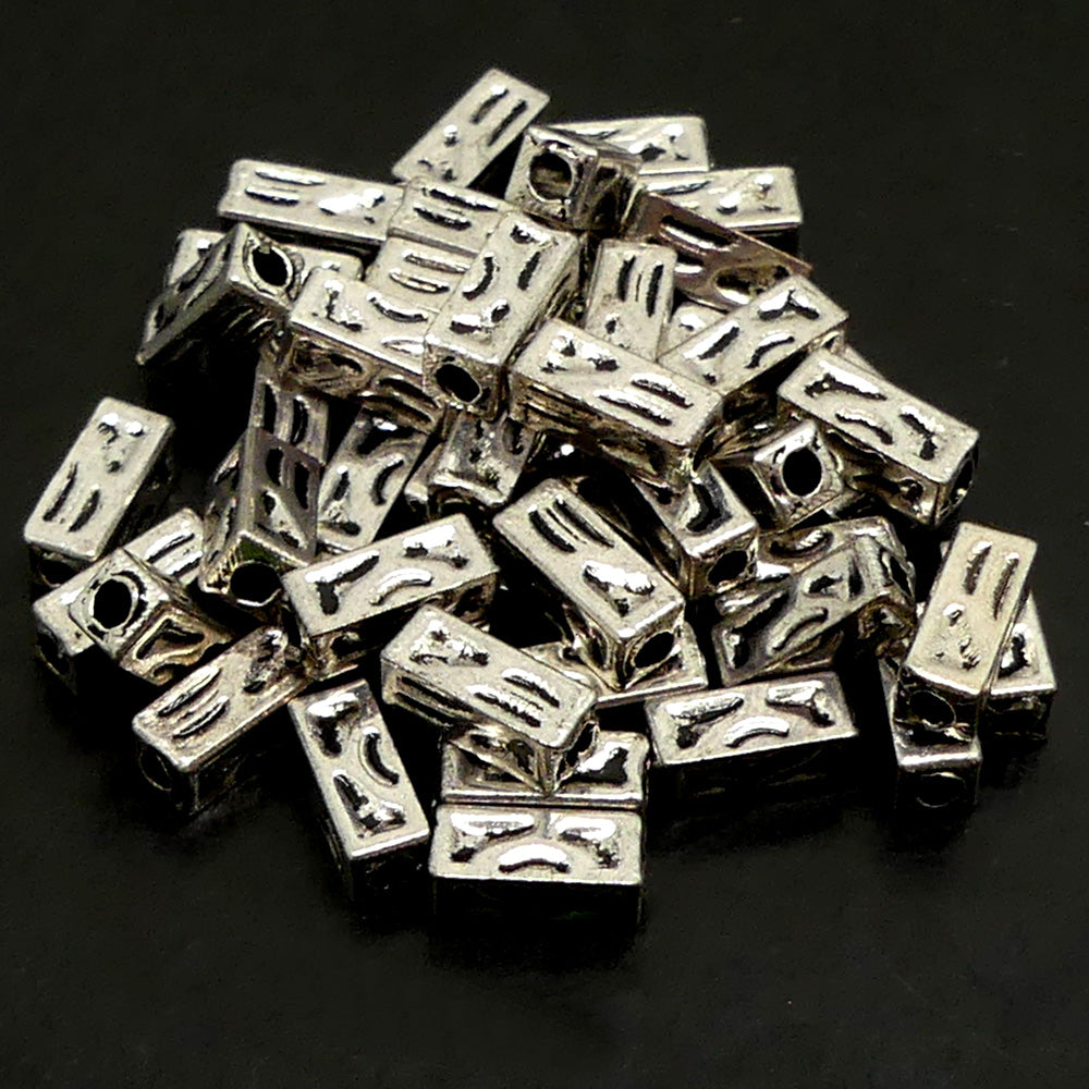 Tube carré style Tibet (20 pces)