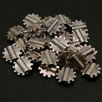 Perle disque soleil (5 pces)