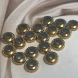 Perle Heishi - Hématite synthétique dorée (10 pces)