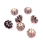 Couvre-Perle fleur 16 mm - Cuivre (1 pce)