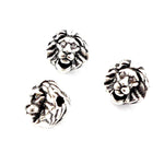 Tête de Lion argent antique (1 pièce)