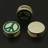Passant "Peace & Love" vert (1 pce)