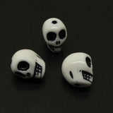 Crâne Acryl Blanc (5 pces)