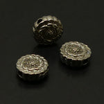 Perle ronde style Tibet (10 pces)