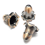 Couvre-Perle fleur 20 mm cuivré (à la pièce)