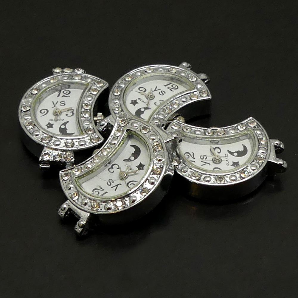 Face de montre demi-lune (à la pièce)