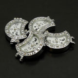 Face de montre demi-lune (à la pièce)