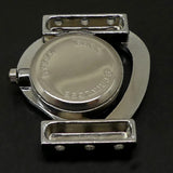 Face de montre coeur en acier inoxydable (à la pièce)