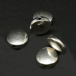 Perle ronde platte 9 mm style Tibet (10 pces)