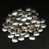 Perle ronde platte 9 mm style Tibet (10 pces)