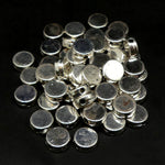 Perle ronde platte 7 mm style Tibet (20 pces)