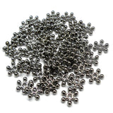 Séparateur flocon de neige gunmetal (10 pièce)