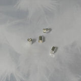 Embouts de cordon en laiton, sans nickel - (2 pces)