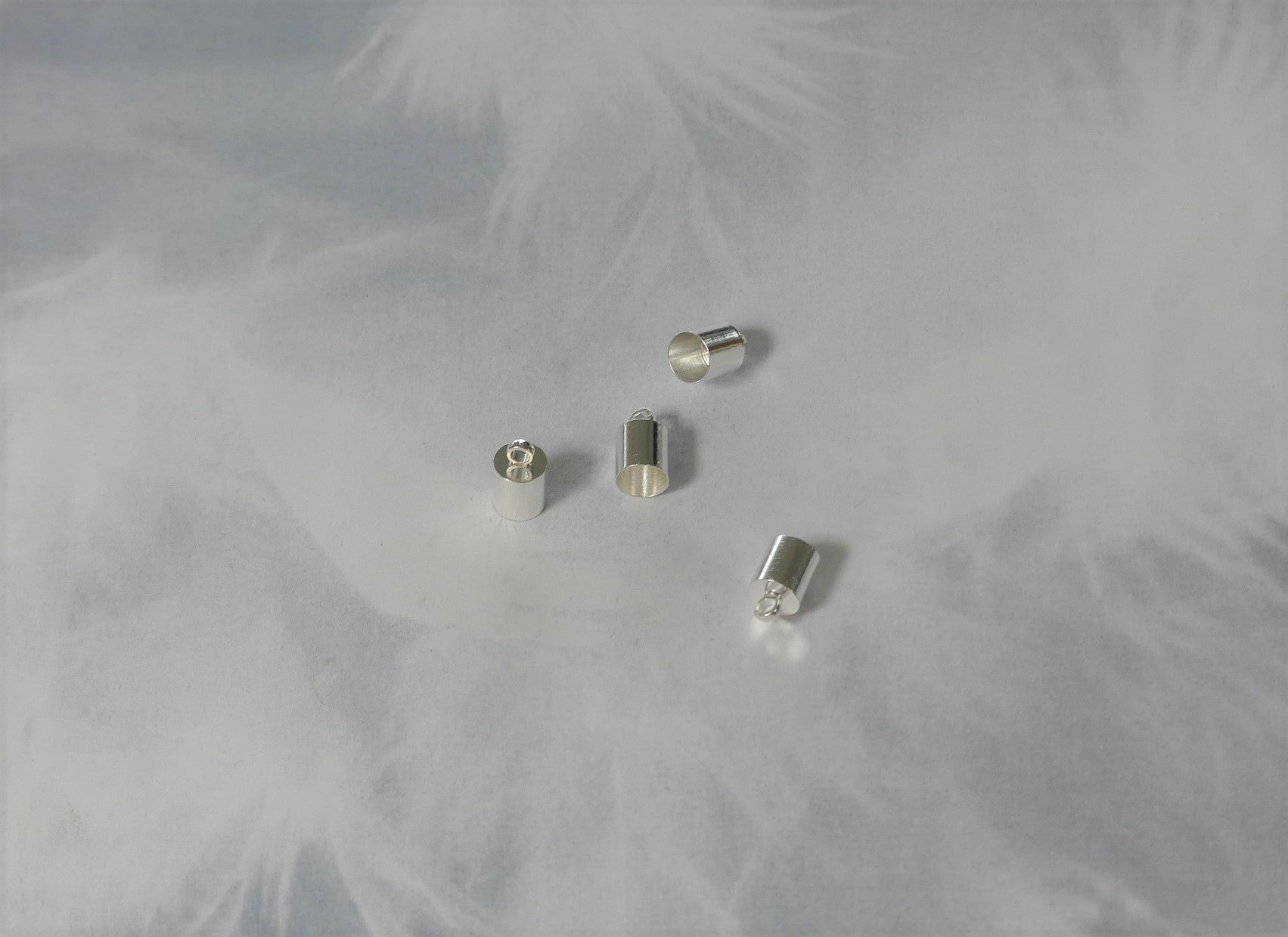 Embouts de cordon en laiton, sans nickel - (2 pces)