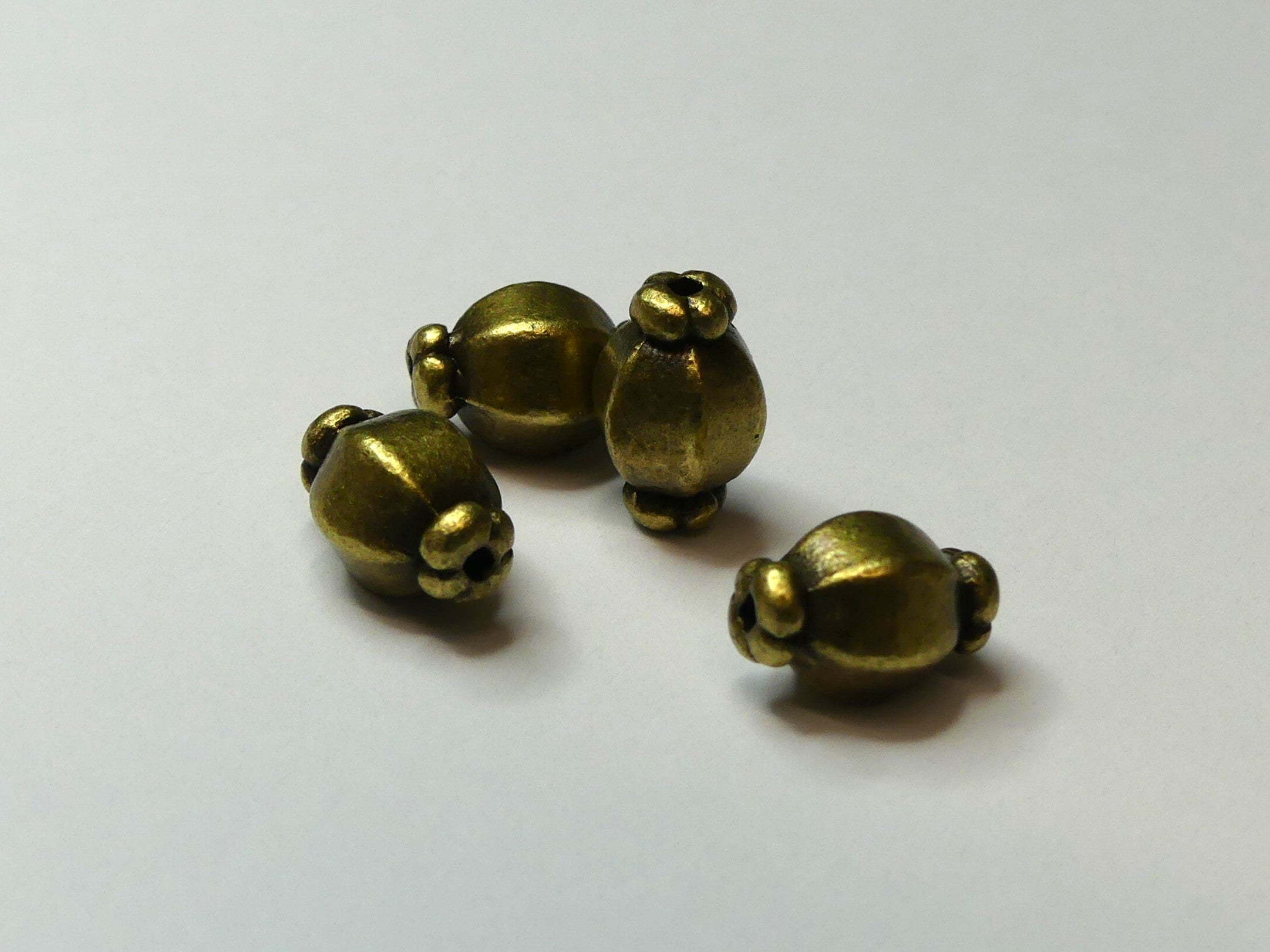 Perles - séparateur style tibétain - candy - Bronze antique - 10 pces