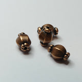 Perles - séparateur style tibétain  - Cuivre Rouge -10 pces