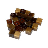 Yeux de Chat Cube - Camel (20 pces)