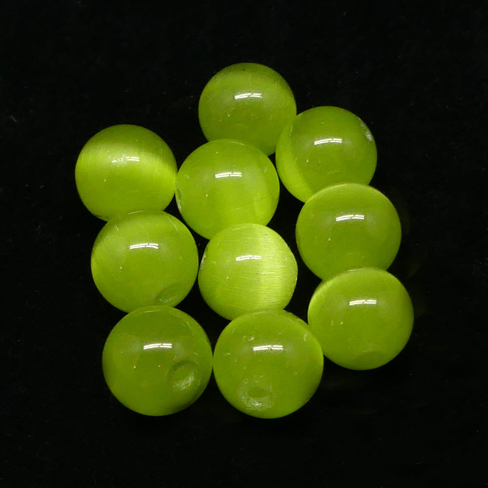 Yeux de Chat 10 - Chartreuse (5 pces)