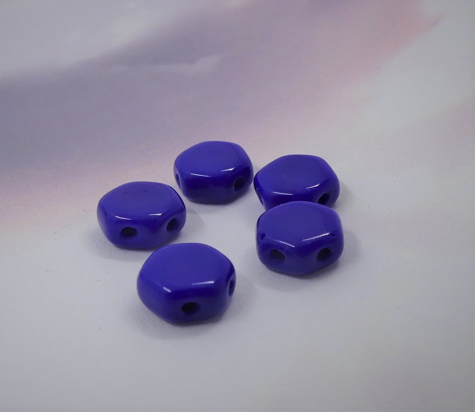 Honeycomb - Bleu royale Opaque (20 pces)