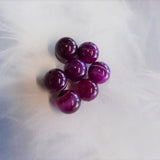 Ronde 14 - Agate rayée - Grade A (3pces)