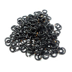 Anneau 18G / 1 cm - noir (10 pces)