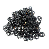 Anneau 18G / 1 cm - noir (10 pces)