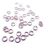 Anneau 20G / 5 mm -  Rose clair (10 pces)