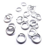 Anneau 16G / 1 cm - Givre (20 pces)