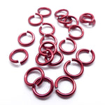 Anneau 16G / 1 cm - Rouge (20 pces)