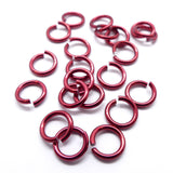 Anneau 16G / 1 cm - Rouge (20 pces)