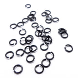Anneau 20G / 5 mm - noir (10 pces)